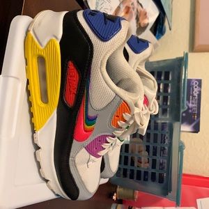 Nike Multicolor Athletic Shoes